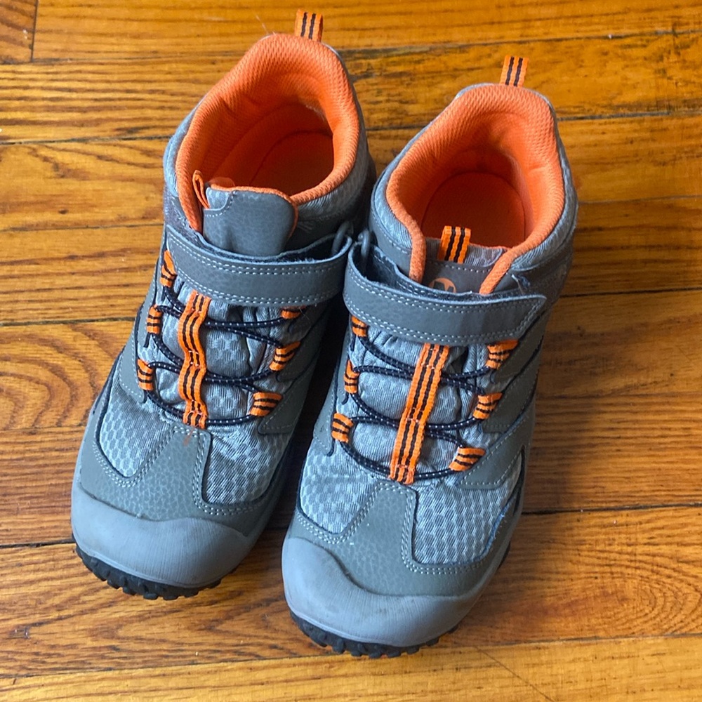 Merrell unisex child Chameleon 7 Mid Alternative Closure Waterproof Hiking Boot